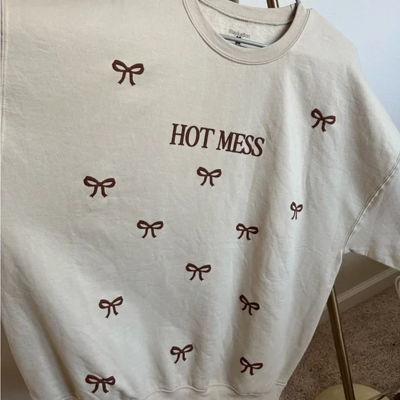 Staykation hot mess sweater krista horton - Picture 4 of 6